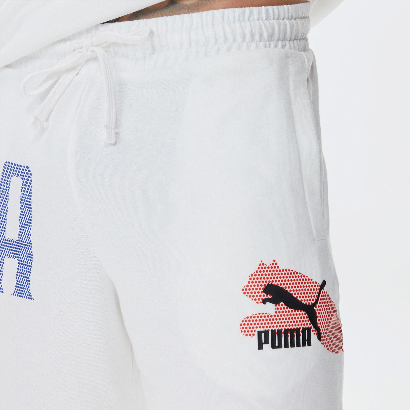 Puma Classics Gen. 8" Erkek Beyaz Şort