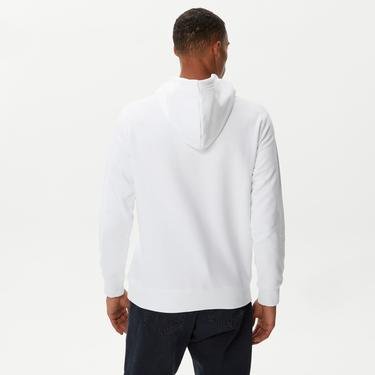  Calvin Klein Seasonal Monologo Regular Beyaz Erkek Sweatshirt