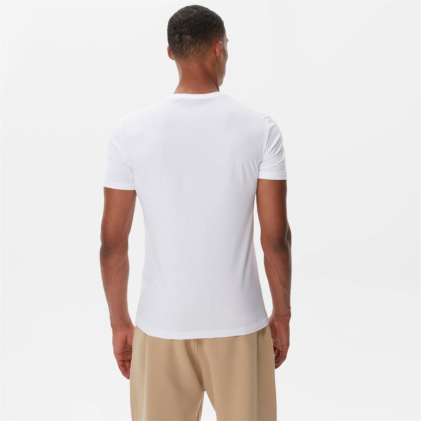 Calvin Klein Mixed Institutional Beyaz Erkek T-Shirt