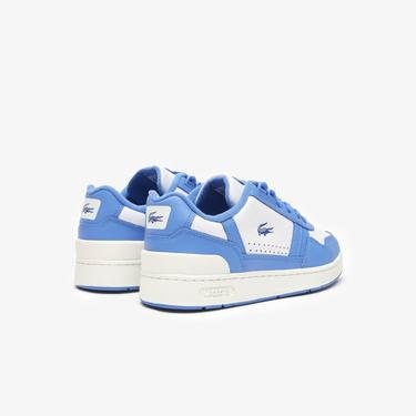  Lacoste T-Clip Kadın Mavi Sneaker
