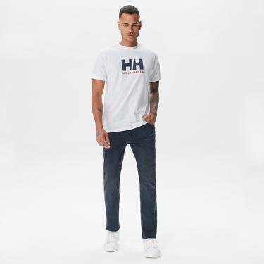  Helly Hansen Hh Logo Erkek Beyaz T-Shirt