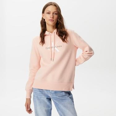  Calvin Klein Kadın Pembe Sweatshirt