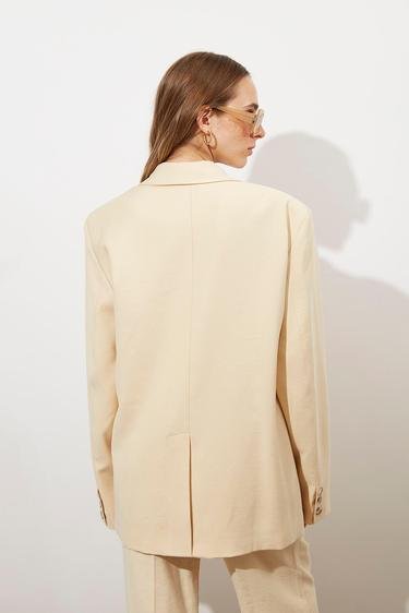  Modal Karışımlı Oversize Ceket