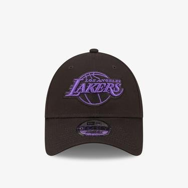  New Era Los Angeles Lakers Neon Outline 9Forty Unisex Siyah Şapka