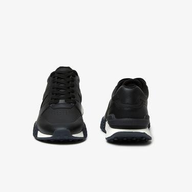  Lacoste SPORT L-Spin Deluxe Erkek Siyah Sneaker