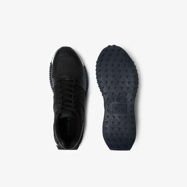  Lacoste SPORT L-Spin Deluxe Erkek Siyah Sneaker