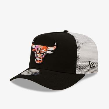  New Era Chicago Bulls NBA Seasonal Infill Unisex Siyah Şapka