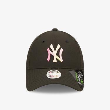  New Era Block Logo 9Forty New York Yankees Unisex Haki Şapka