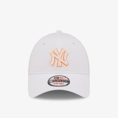  New Era Neon Outline 9Forty Neyyan Unisex Beyaz Şapka