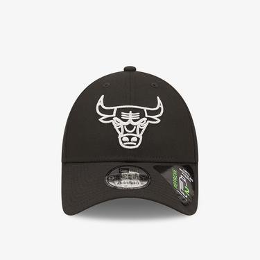  New Era Cap Chicago Bulls Repreve Monochrome Unisex Siyah Şapka
