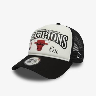  New Era Chicago Bulls Blk Unisex Beyaz Şapka