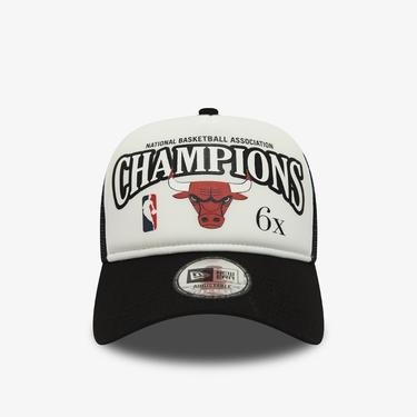  New Era Chicago Bulls Blk Unisex Beyaz Şapka