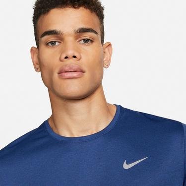  Nike Dri-Fit Miler Erkek Lacivert T-Shirt