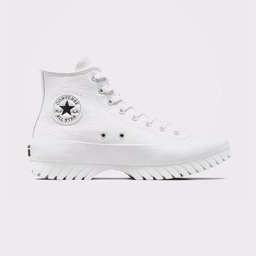  Converse Chuck Taylor All Star Lugged 2.0 Leather Unisex Beyaz Sneaker