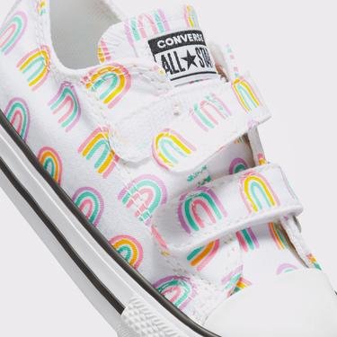  Converse Chuck Taylor All Star Easy- On Rainbows Çocuk Beyaz Sneaker