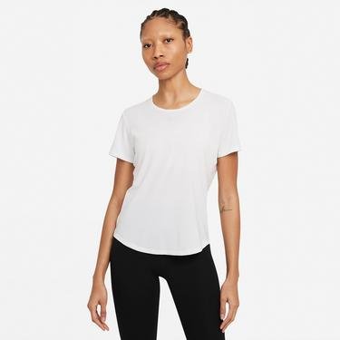  Nike One Luxe Dri-FIT Kadın Beyaz T-Shirt