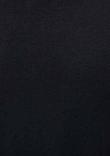  Mavi V Yaka Siyah Basic Tişört Slim Fit / Dar Kesim 065586-900