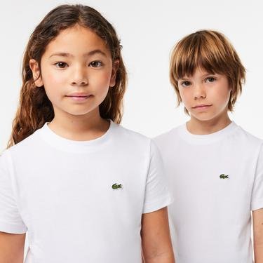  Lacoste Çocuk Beyaz T-shirt