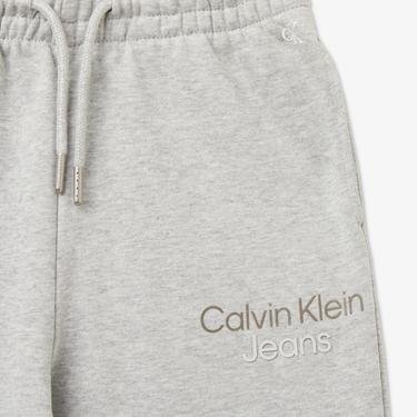  Calvin Klein Color Block Set Gri Çocuk Sweatshirt