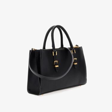  Guess Didi Society Satchel Kadın Siyah Omuz Çantası