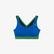 Lacoste Active Kadın Slim Fit Kolsuz Renk Bloklu Sarı Bra