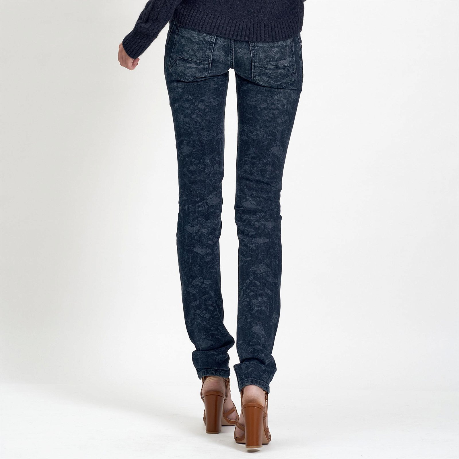 DKNY Jeans Kadın Dar Kot Pantolon