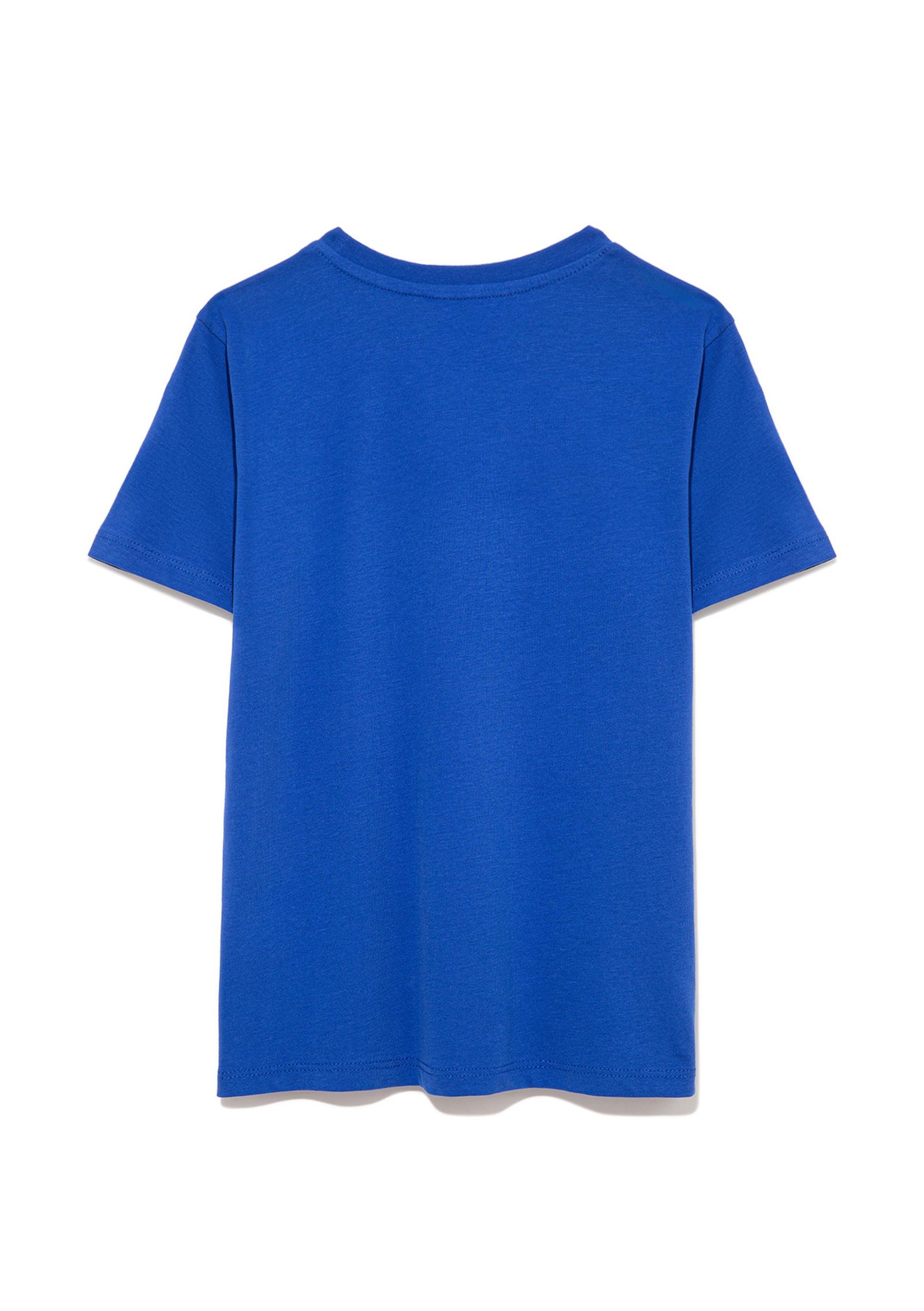 Mavi Mavi Logo Baskılı Mavi Tişört Regular Fit / Normal Kesim 6610030-70896