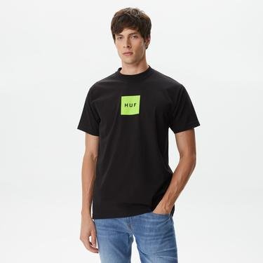  HUF Set Box Kısa Kollu Erkek Siyah T-Shirt