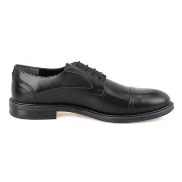  İcard Siyah Erkek Deri Klasik Ayakkabı