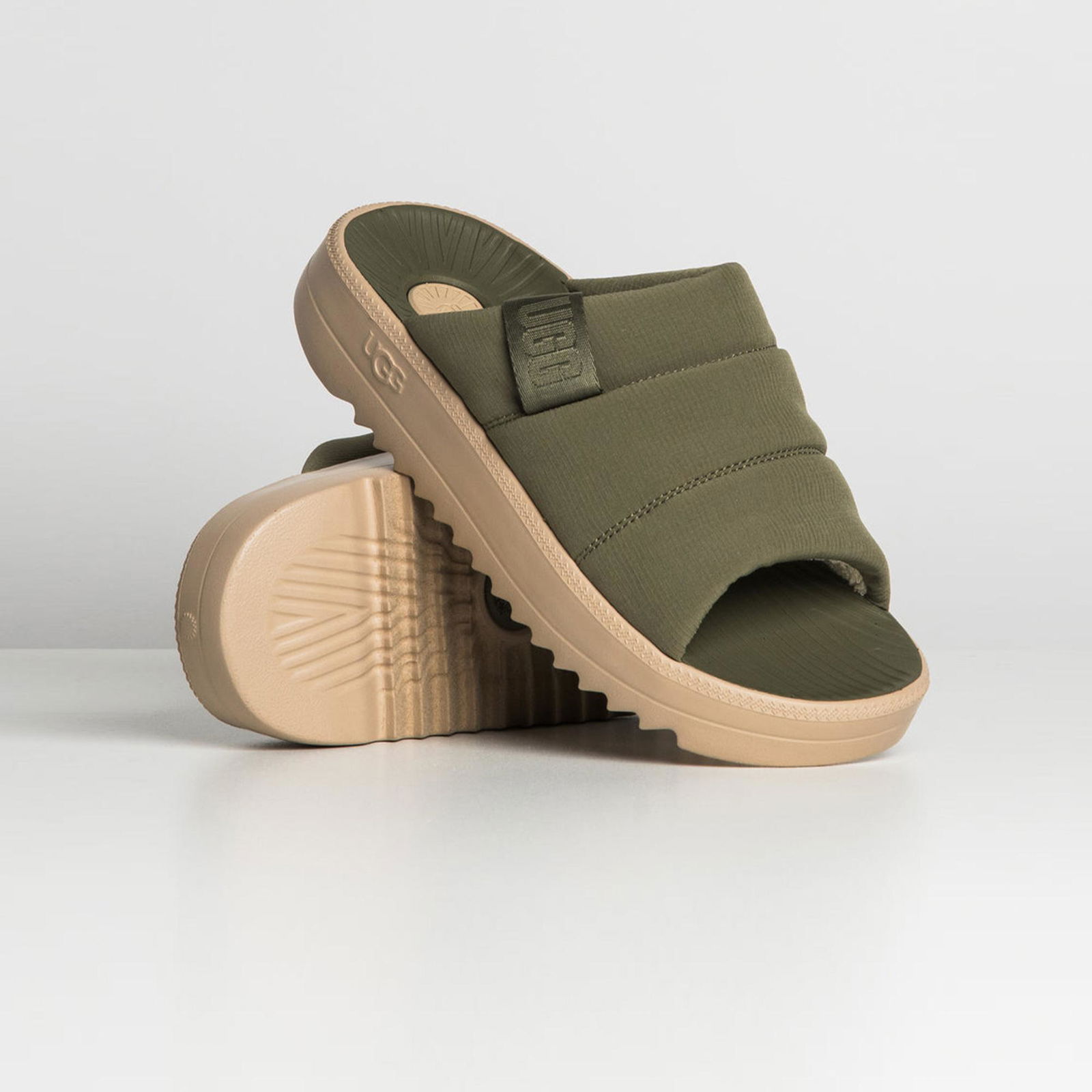 UGG Maxxer Slide Erkek Yeşil Terlik