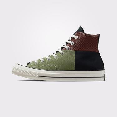  Converse Chuck 70 Crafted Patchwork Unisex Siyah Sneaker