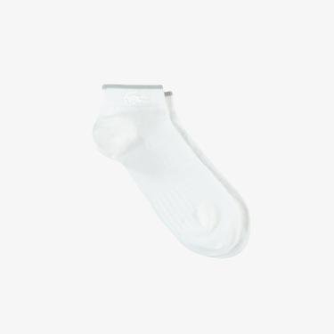  Lacoste Unisex Beyaz Çorap