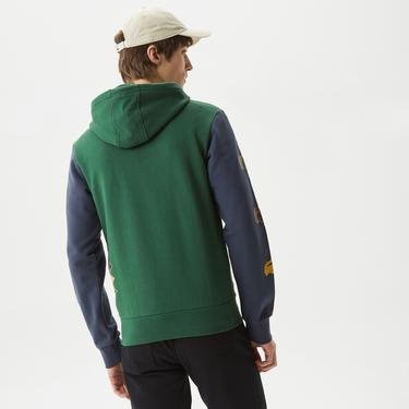  Lacoste Core Erkek Yeşil Sweatshirt