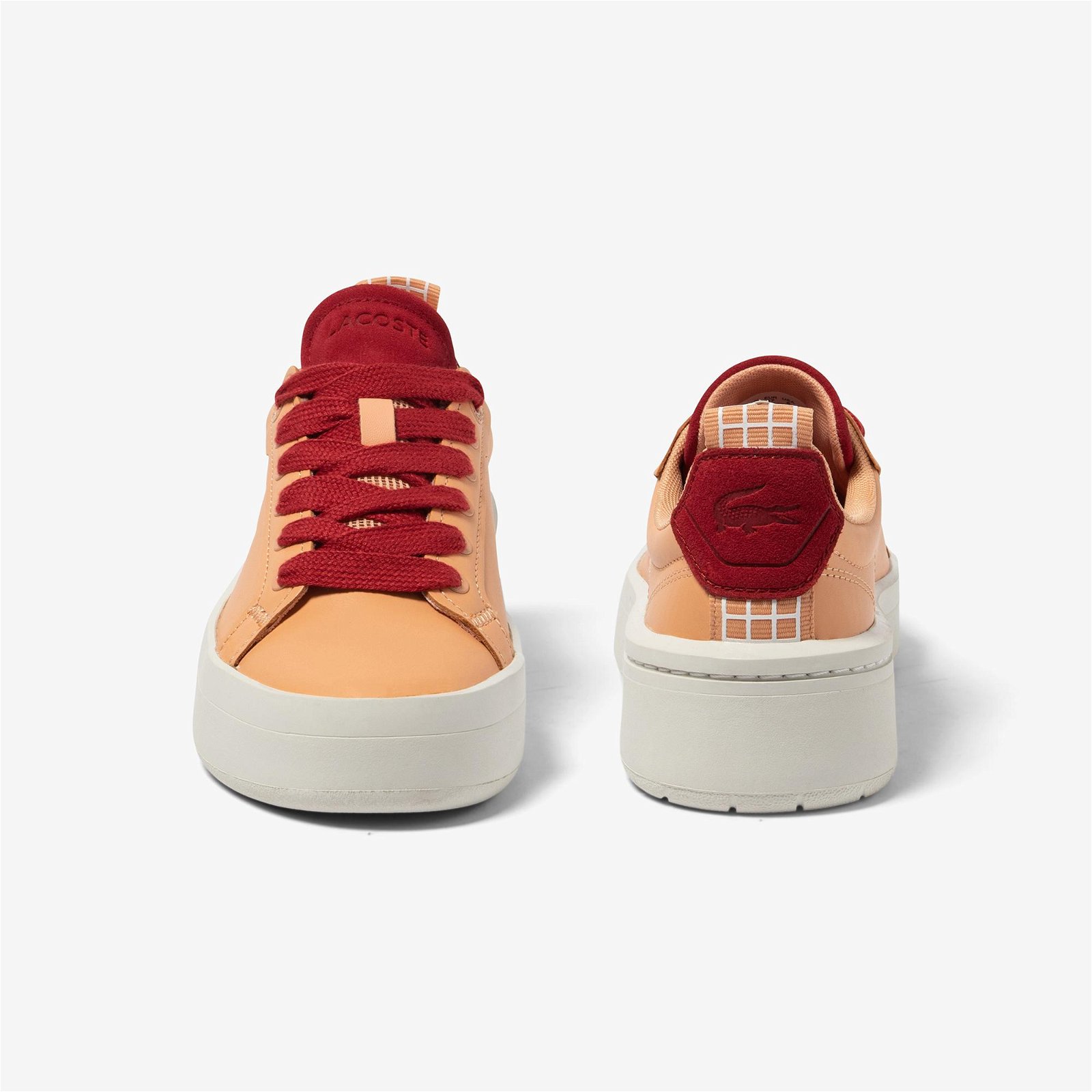 Lacoste Carnaby Platform Kadın Turuncu Sneaker