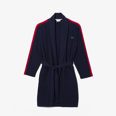  Lacoste Erkek Loose Fit Lacivert Sabahlık