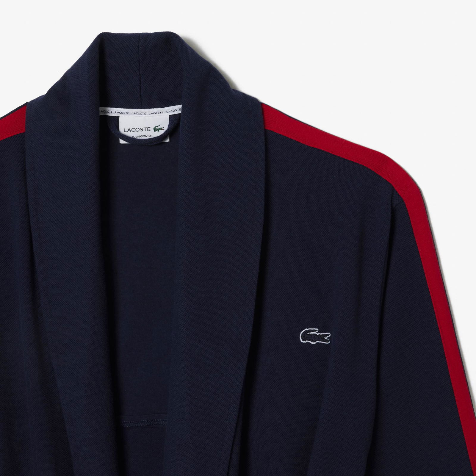 Lacoste Erkek Loose Fit Lacivert Sabahlık