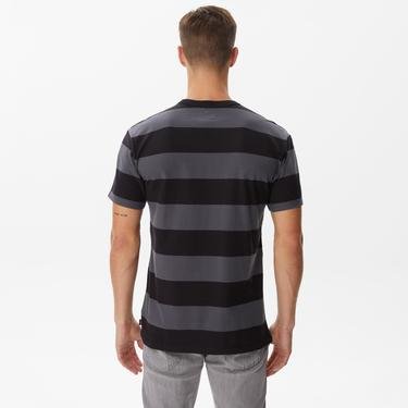  Vans Comfycush Stripe Knit Erkek Siyah T-Shirt