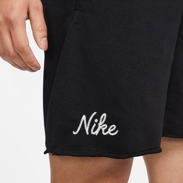  Nike Dri-Fit Fleece Erkek Siyah Şort