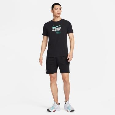  Nike Dri-Fit Fleece Erkek Siyah Şort