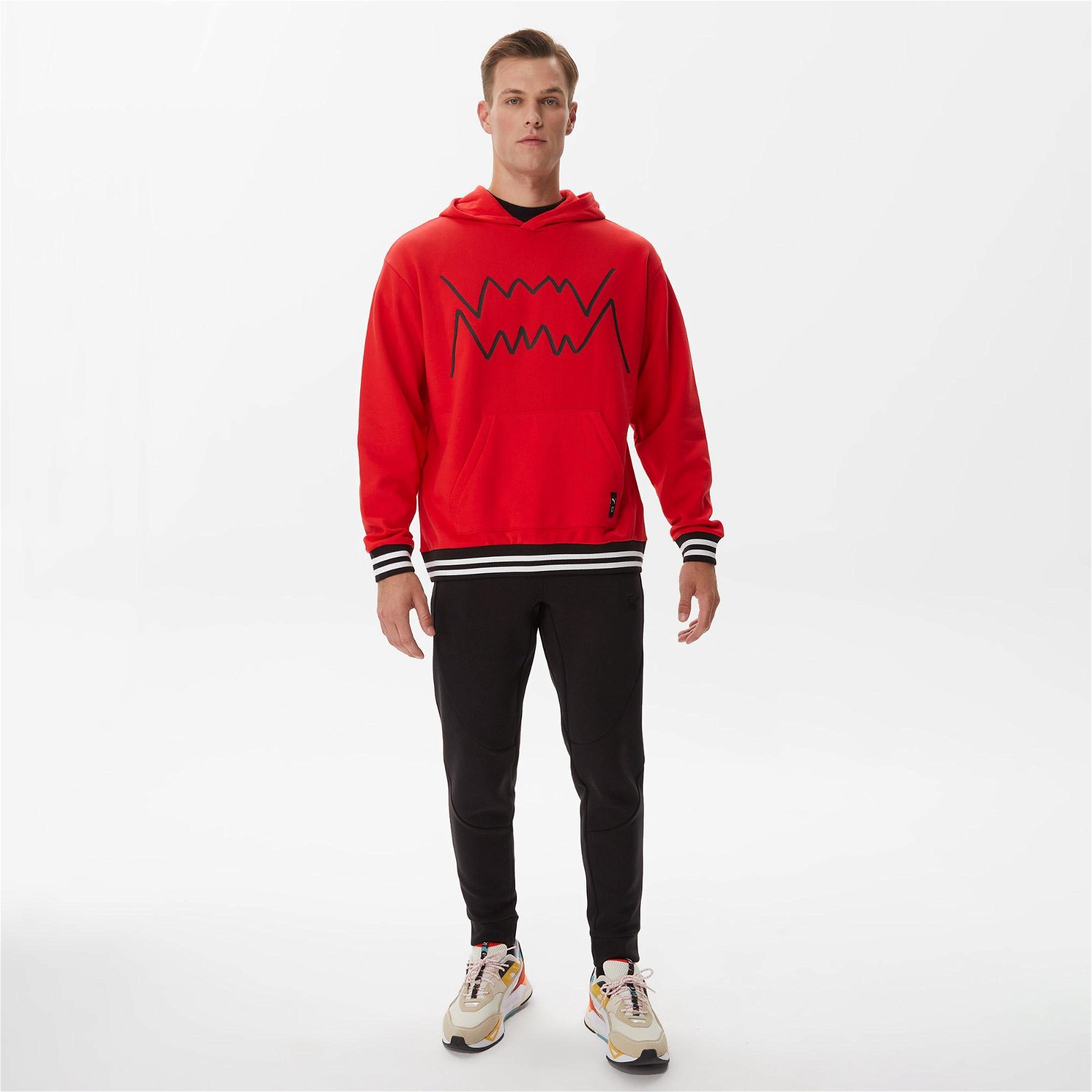 Puma Franchise Unisex Kırmızı Sweatshirt