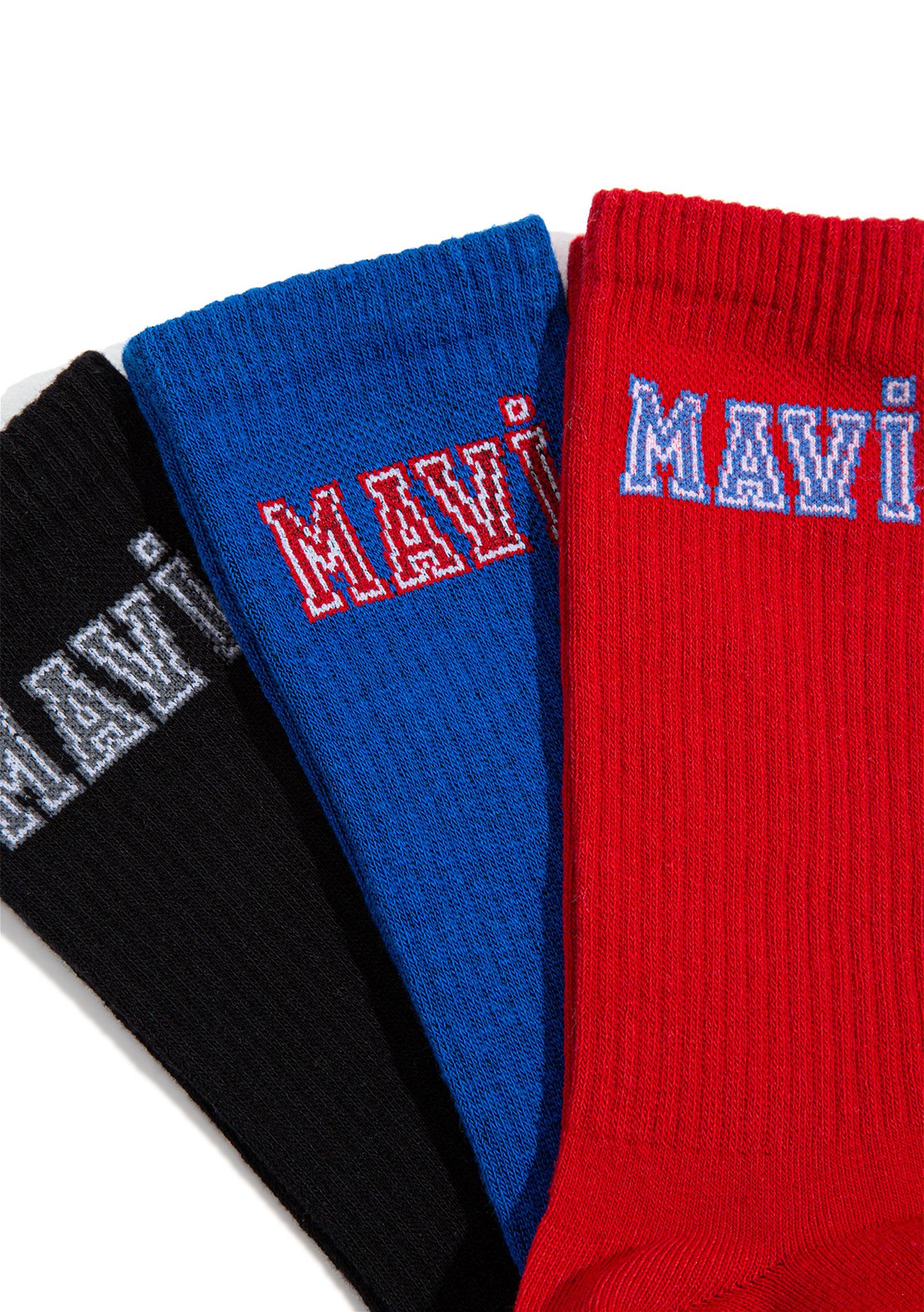 Mavi 3lü Soket Çorap Seti 0911229-900