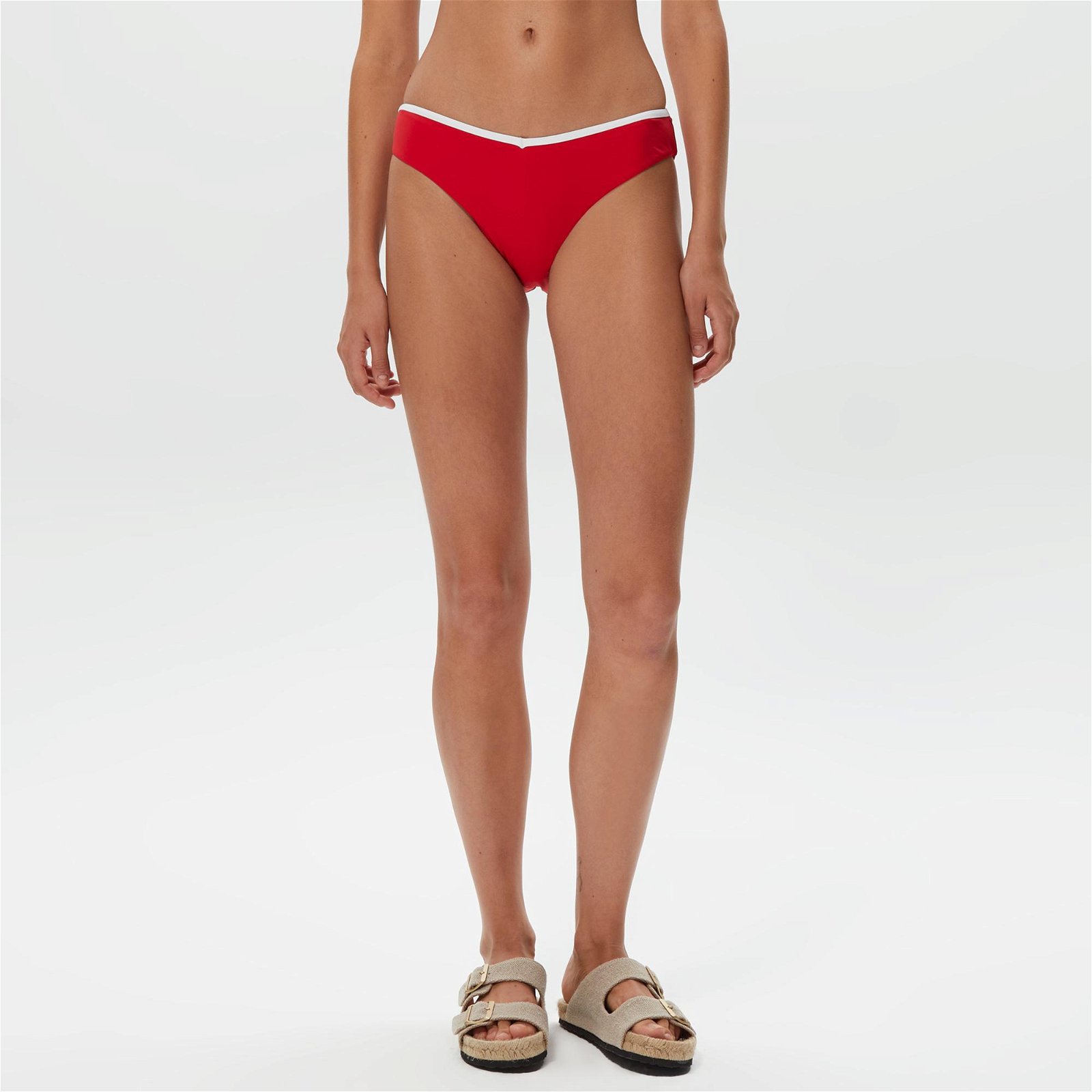 Guess Sporty Chic Brief Kadın Kırmızı Bikini Altı