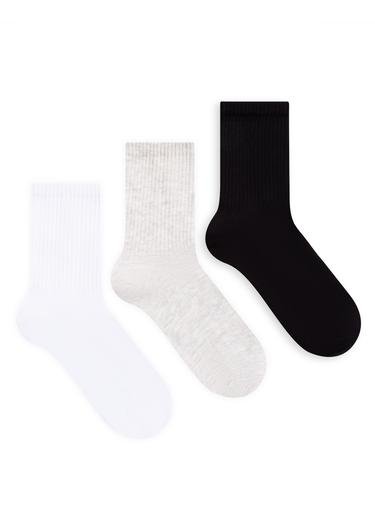  Mavi 3lü Soket Çorap Seti 1912070-620