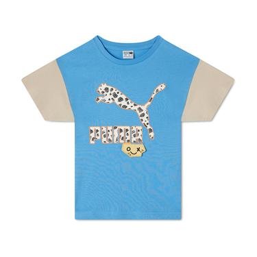  Puma Classics Çocuk Mavi T-Shirt