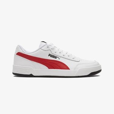  Puma Caracal Erkek Beyaz-Kırmızı Spor Ayakkabı