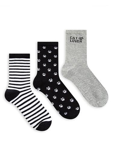  Mavi 3lü Soket Çorap Seti 1912074-900