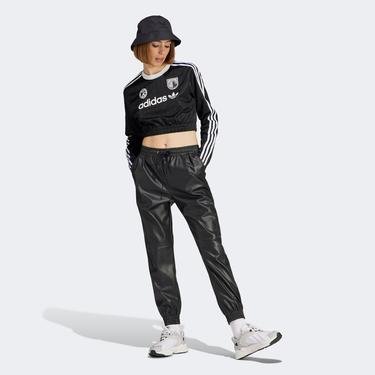  adidas Soccer Originals Kadın Siyah T-Shirt
