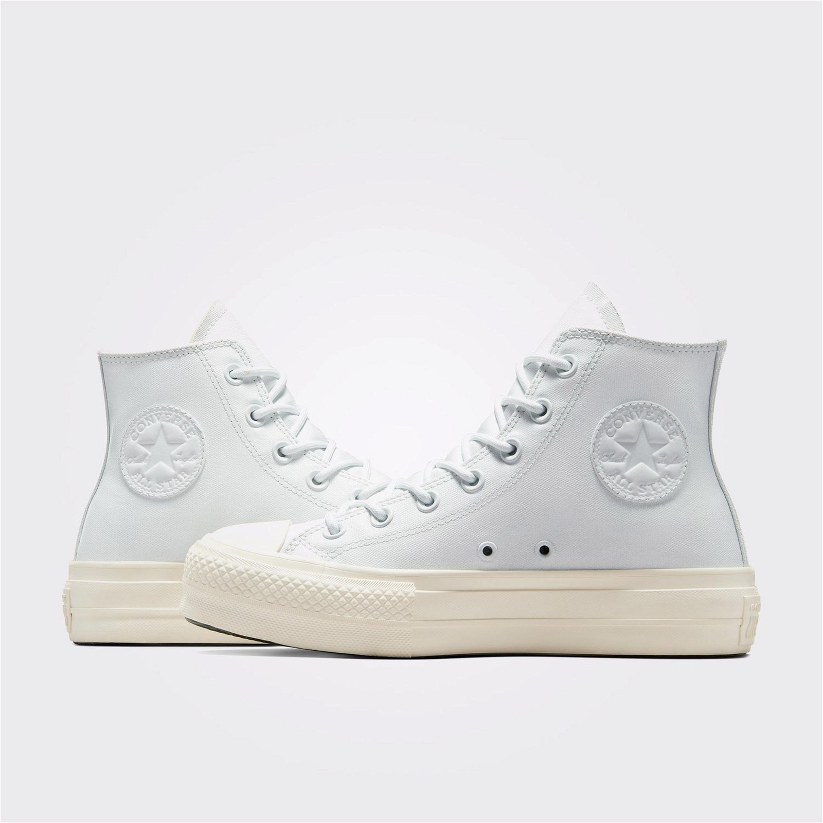Converse Chuck Taylor All Star Lift Platform Luxe Workwear Kadın Mavi Sneaker