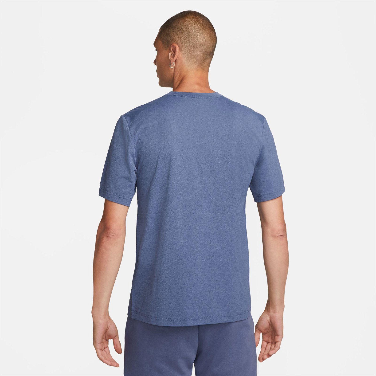 Nike Dri-FIT S72 Hyverse Erkek Mavi T-Shirt
