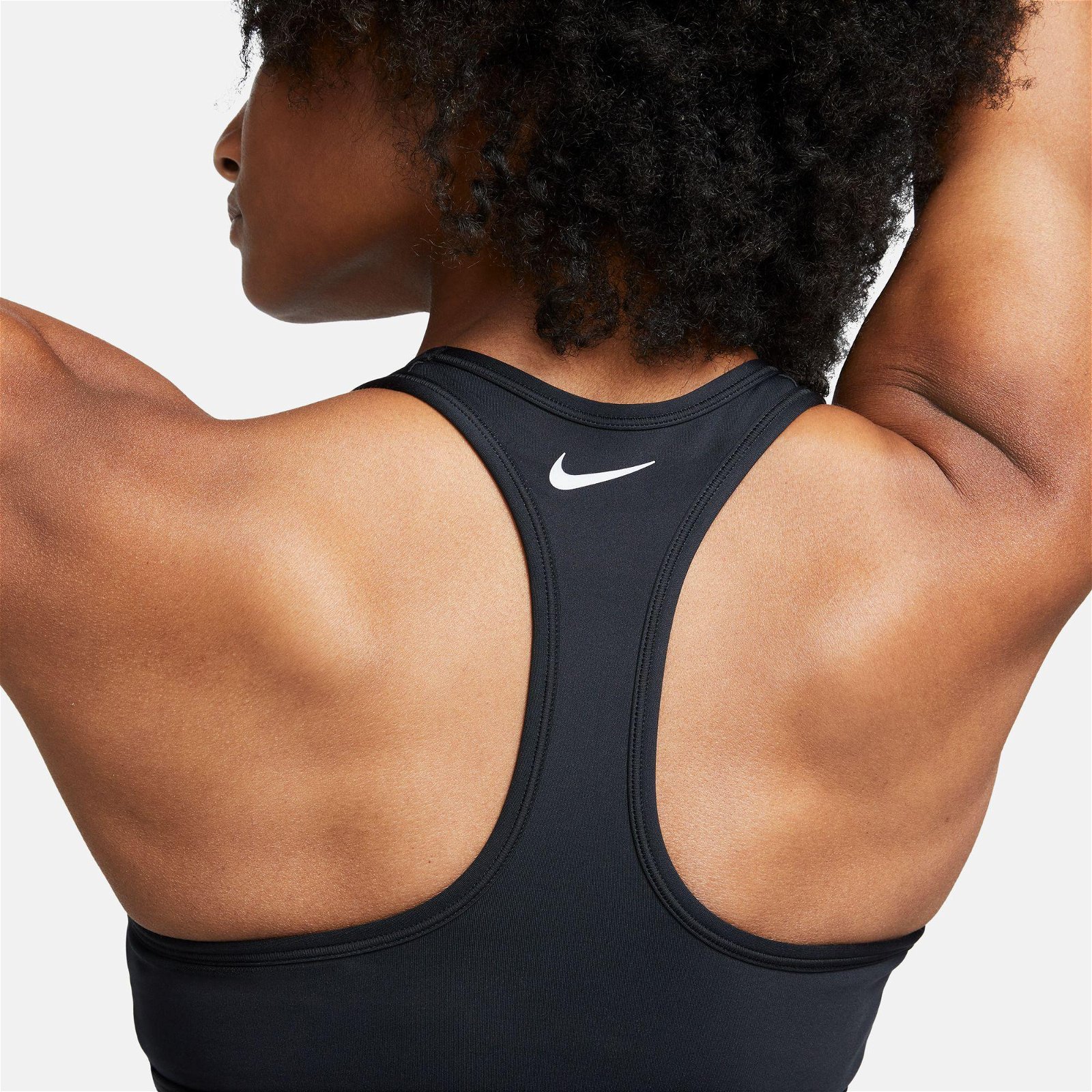 Nike Dri-FIT Swoosh Padded Kadın Siyah Bra